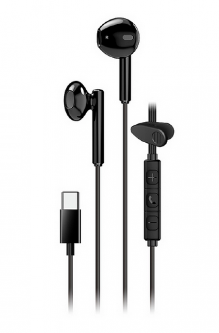 _auriculares_in_ear_usb_c_genius_hs_m366_black - Imagen 2