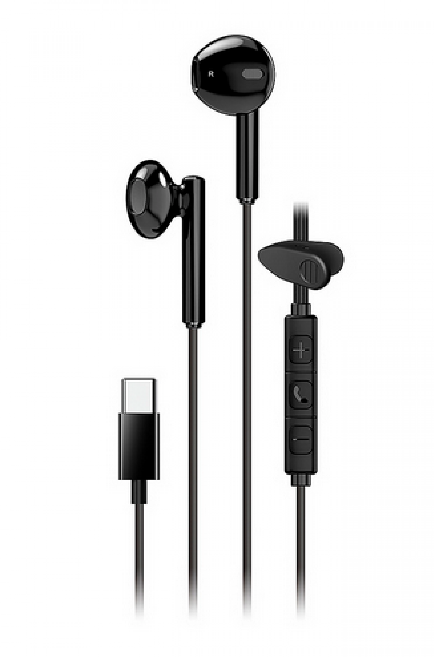 _auriculares_in_ear_usb_c_genius_hs_m366_black - Imagen completa 2