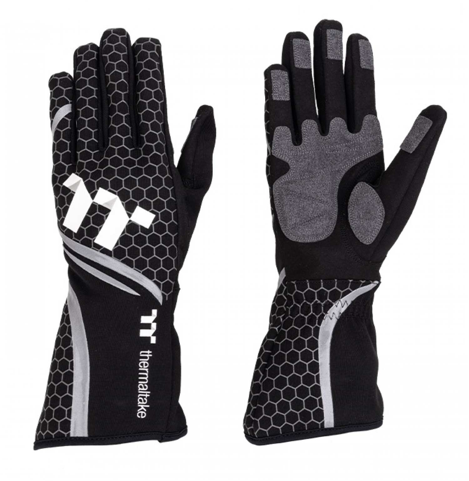 accesorio_simulador_thermaltake_guantes_black_talle_l - Imagen completa 1