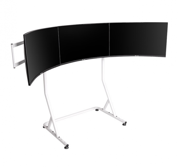 accesorio_simulador_thermaltake_soporte_triple_monitor_white - Imagen 5