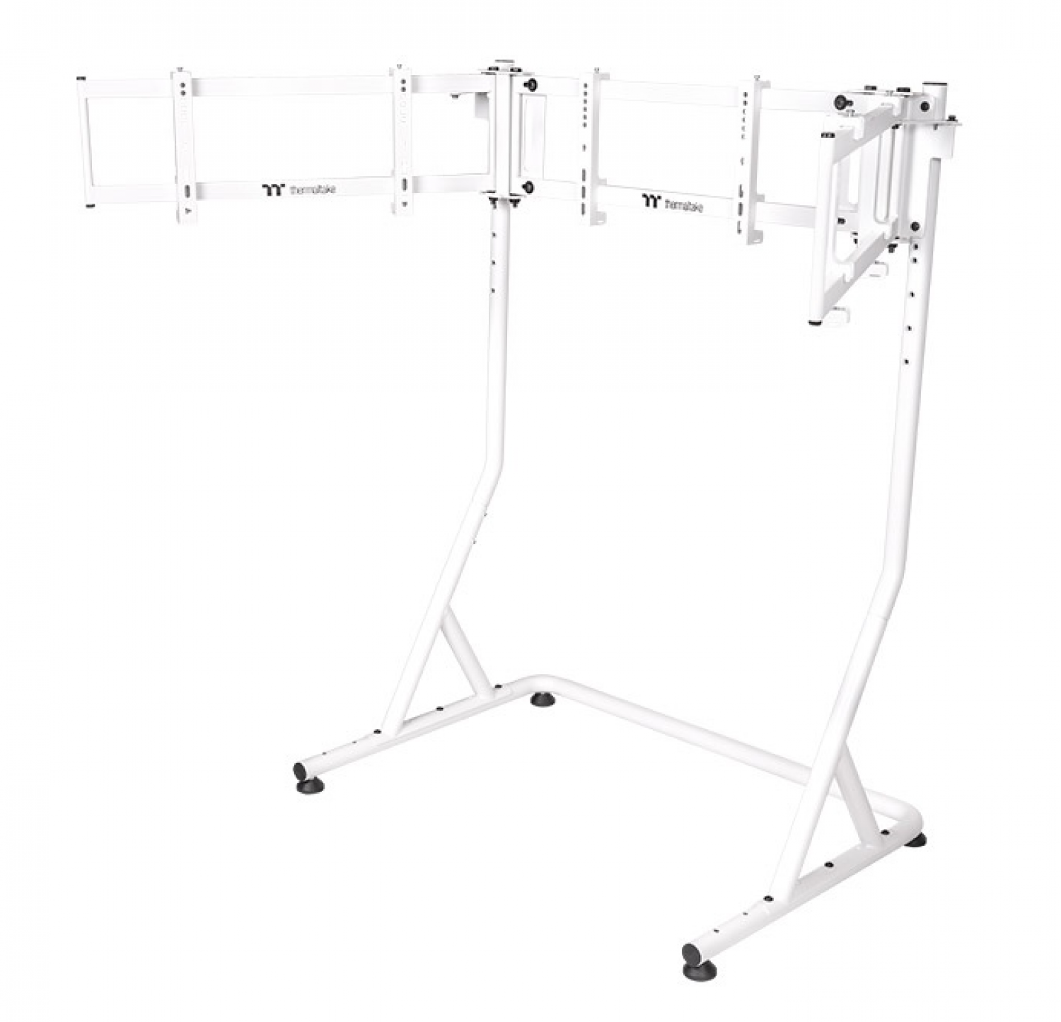 accesorio_simulador_thermaltake_soporte_triple_monitor_white - Imagen completa 1