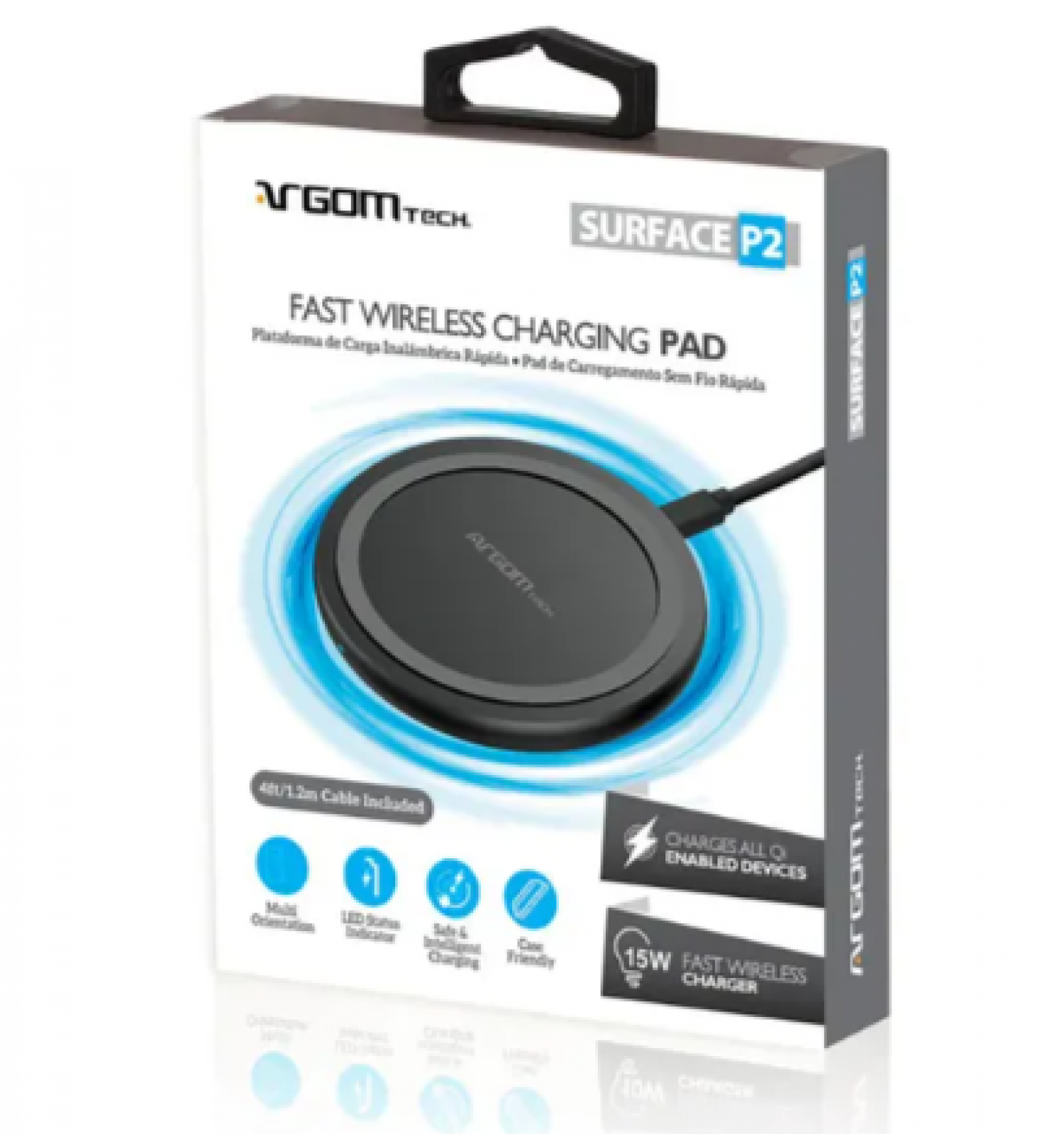 accesorios_argomtech_cargador_inalambrico_rapido_10w_con_certificacion_qi - Imagen completa 2