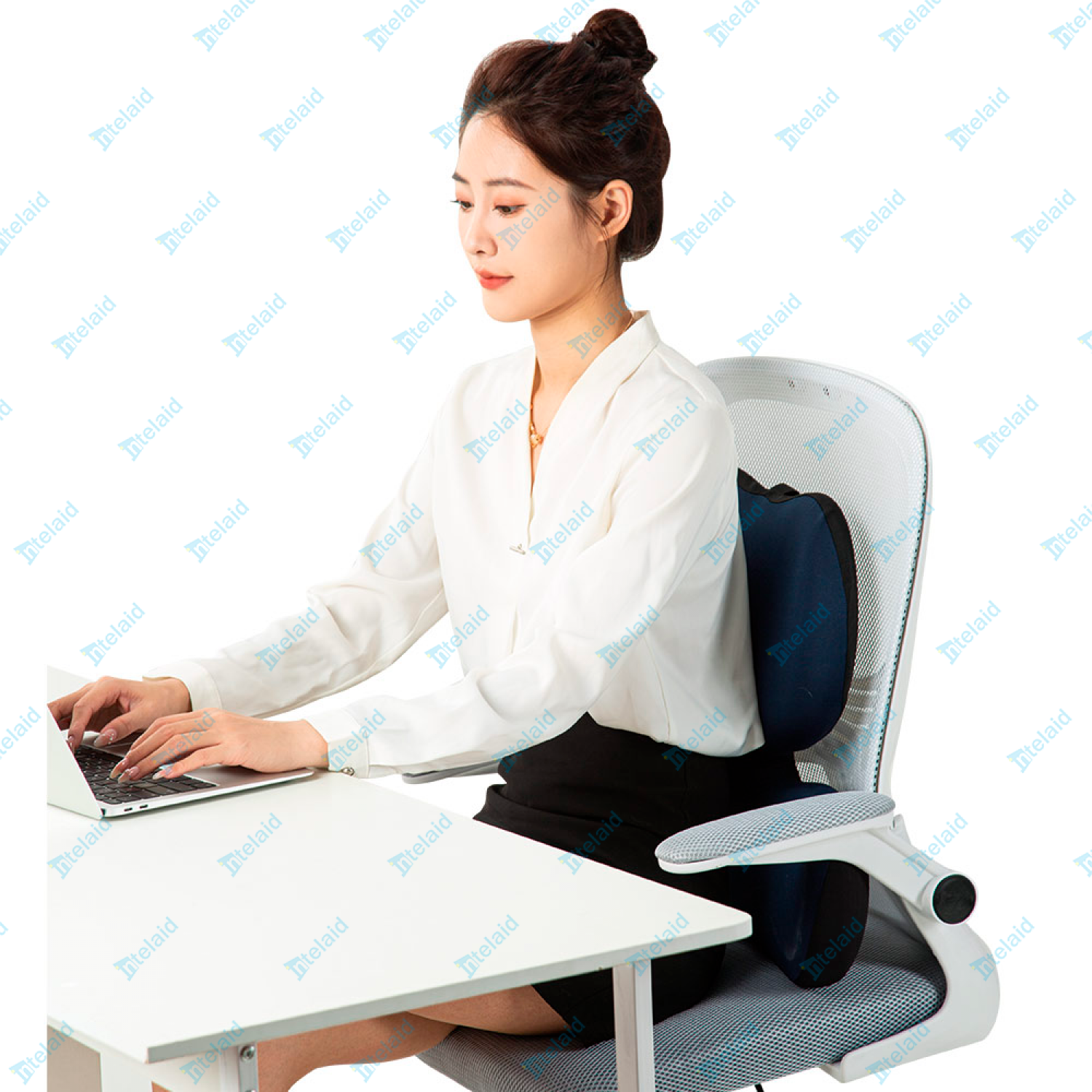 accesorios_intelaid_almohada_lumbar_ergonomica - Imagen completa 2