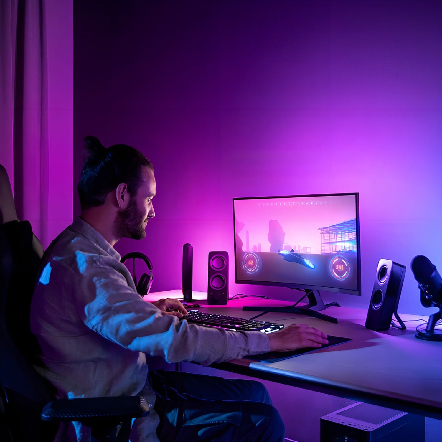 accesorios_philips_hue_gradient_pc_strip_32_34_inch_eu - Imagen completa 6