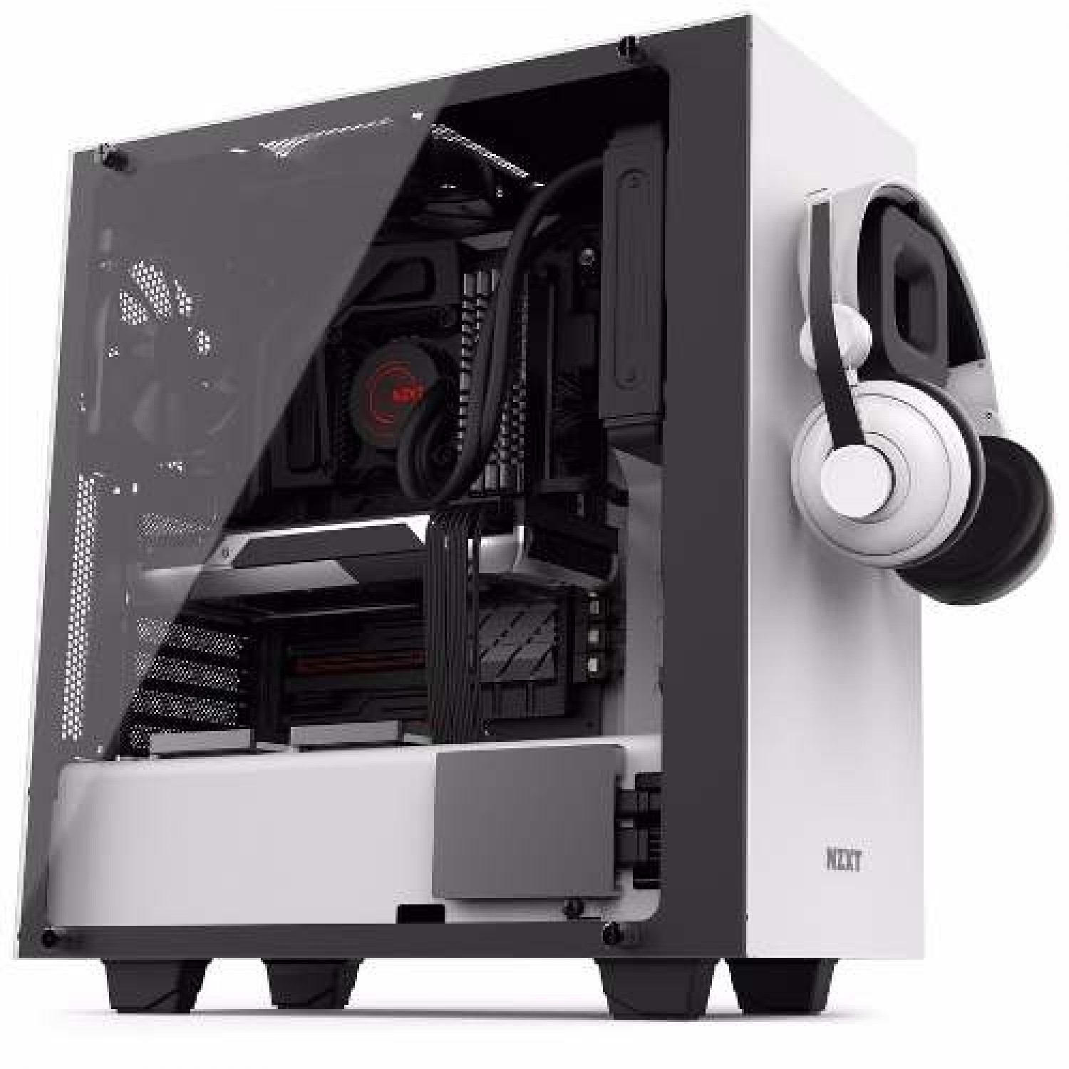 accesorios_porta_auriculares_nzxt_puck_white - Imagen completa 5