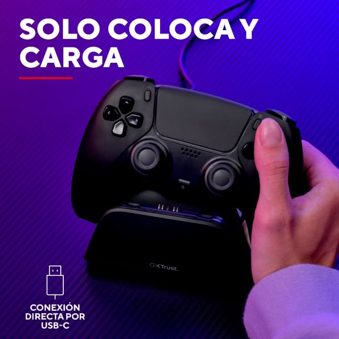 accesorios_trust_soporte_de_carga_rapida_para_mandos_ps5_black_gxt255 - Imagen 7