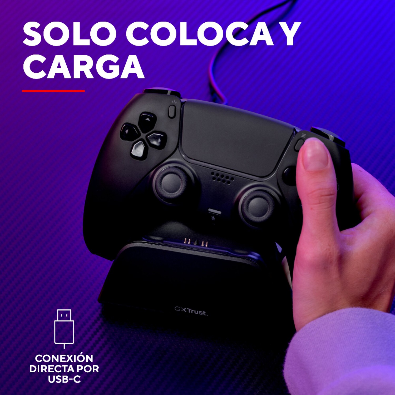 accesorios_trust_soporte_de_carga_rapida_para_mandos_ps5_black_gxt255 - Imagen completa 7