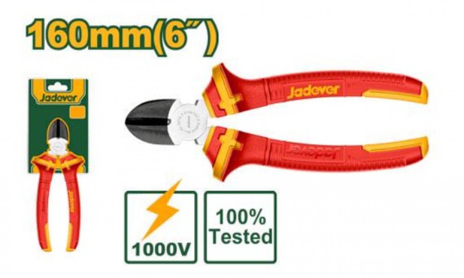 alicate_de_corte_diagonal_aislado__160mm_6_max_tension_1000v_mango_aislado - Imagen completa 1