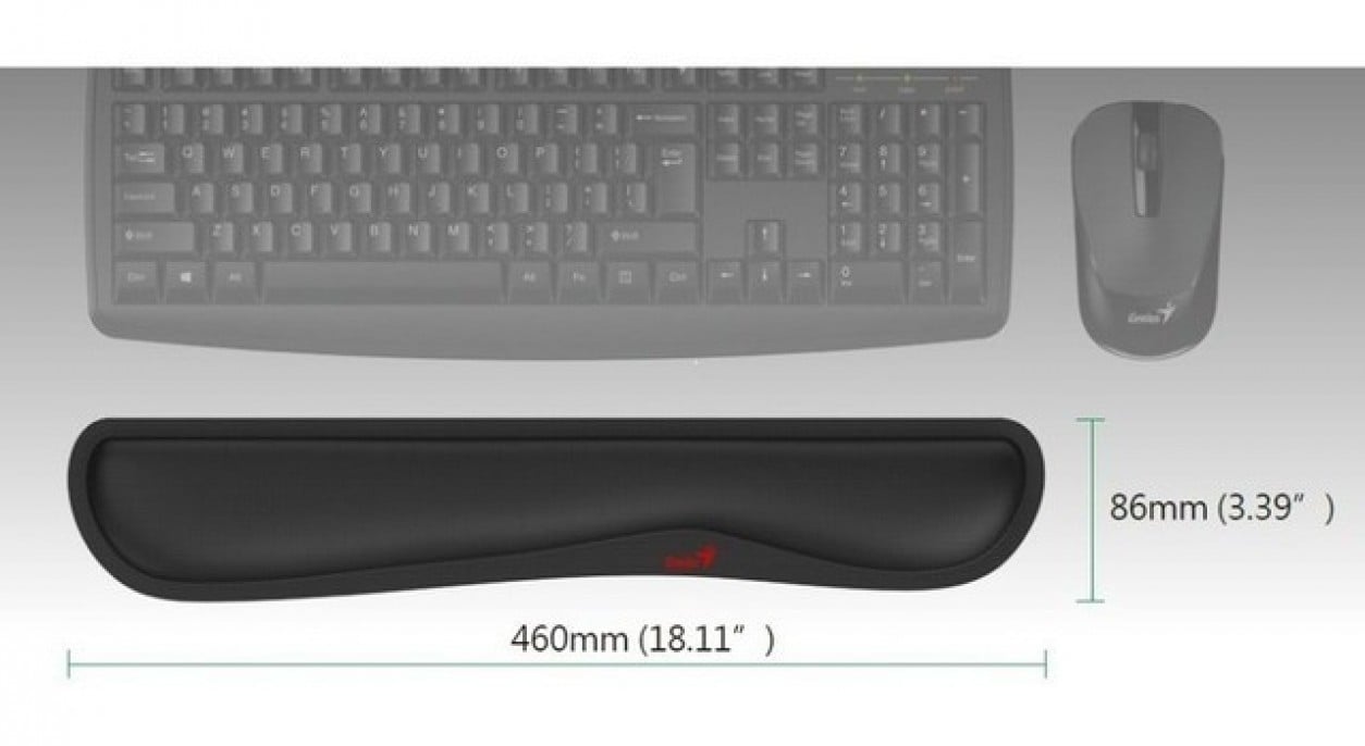 apoya_munecas_pad_teclado_genius_g_wp_100 - Imagen 3