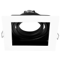 artefacto_macroled_embutir_x1_dicro_marco_blanco__con_conector_gu10 - Miniatura 1