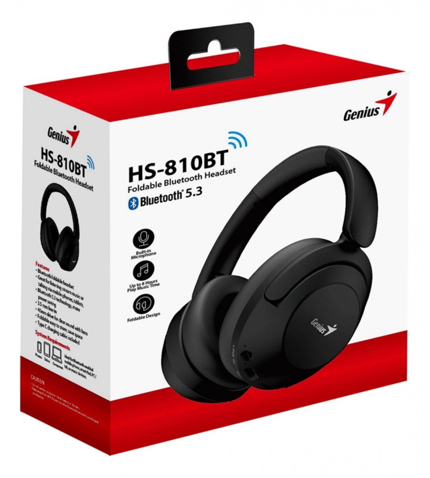 auricular_bluetooth_genius_rs_hs_810bt_black - Imagen completa 3