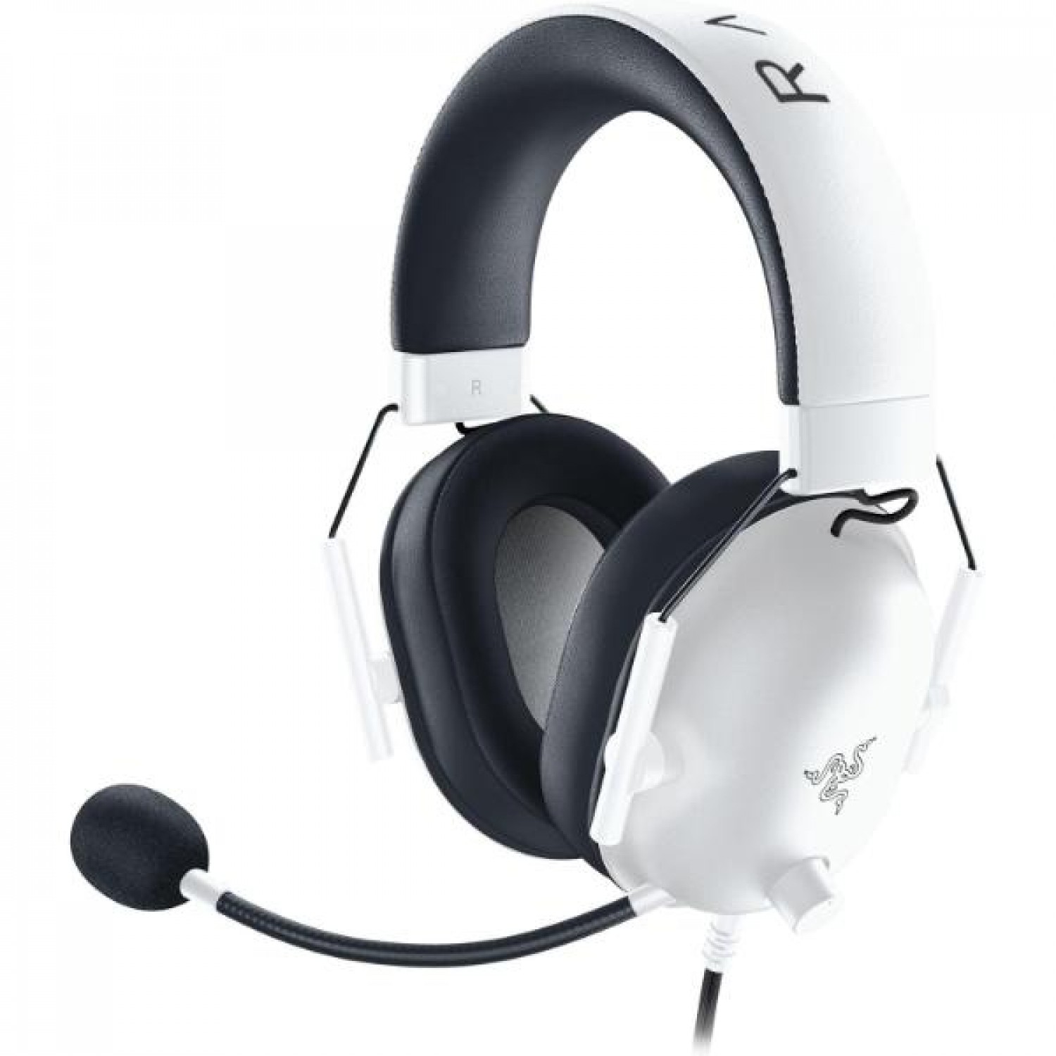 auricular_gamer_razer_blackshark_v2_x_white_wired_pc_y_ps5 - Imagen completa 1