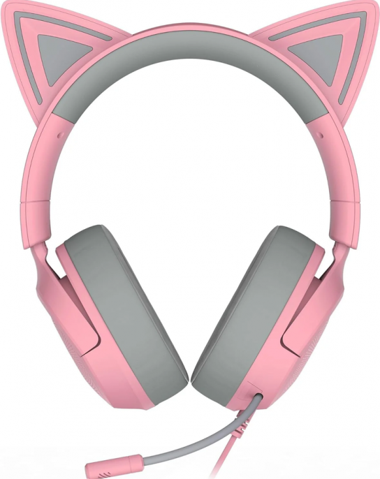 auricular_gamer_razer_kraken_kitty_v3_x_quartz_pink_analog_3_5mm - Imagen 3