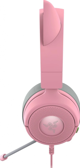 auricular_gamer_razer_kraken_kitty_v3_x_quartz_pink_analog_3_5mm - Imagen 2