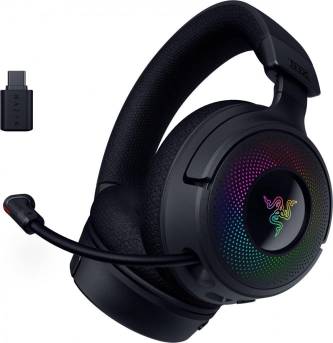 auricular_gamer_razer_kraken_v4_black_hyperspeed_wireless__bt__usb_thx - Imagen 4