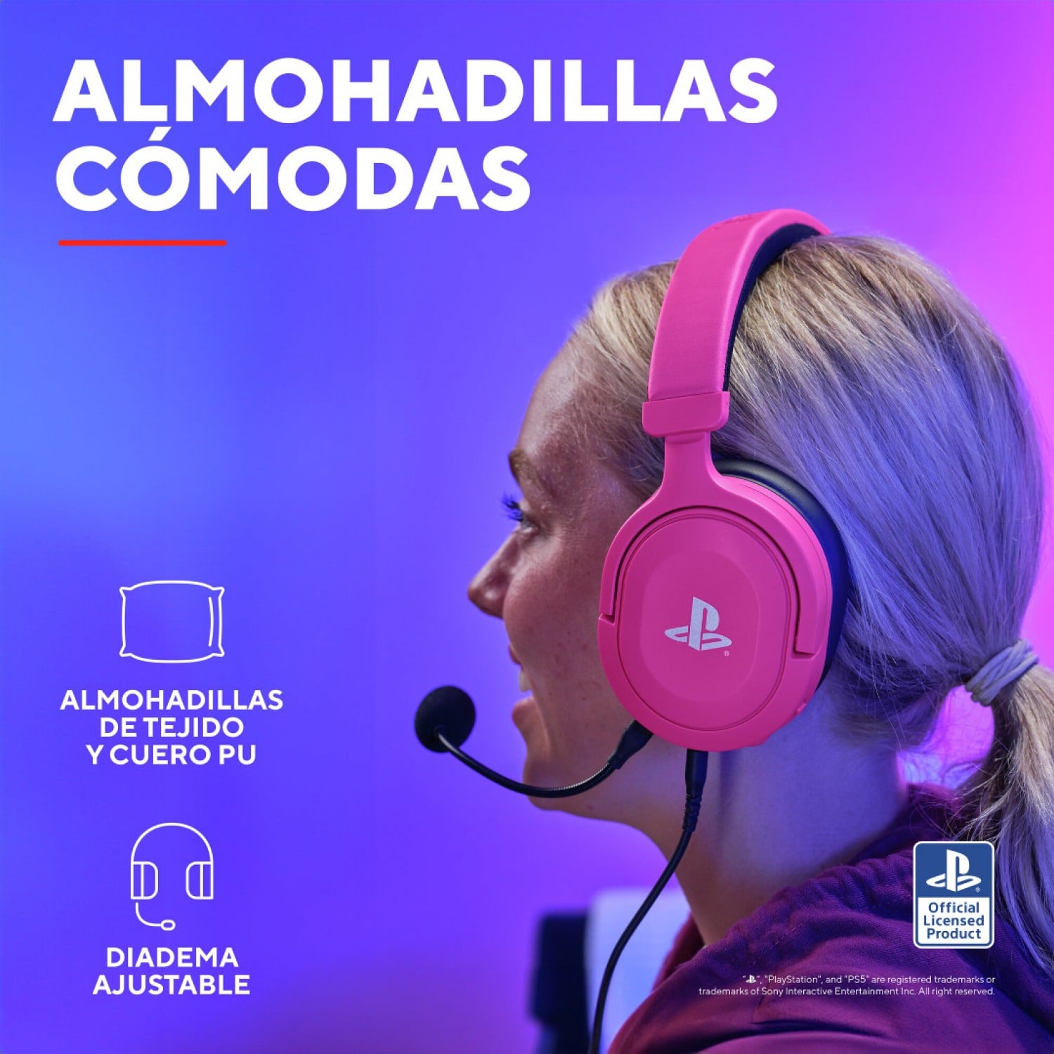 auricular_gamer_trust_forta_gxt498p_ps5_pink - Imagen completa 6