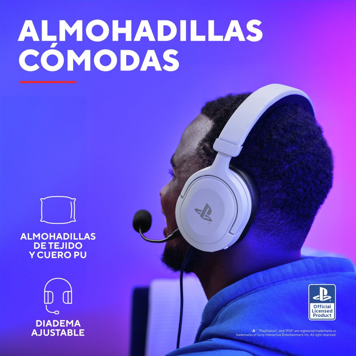 auricular_gamer_trust_forta_ps5_gxt498w - Imagen completa 7