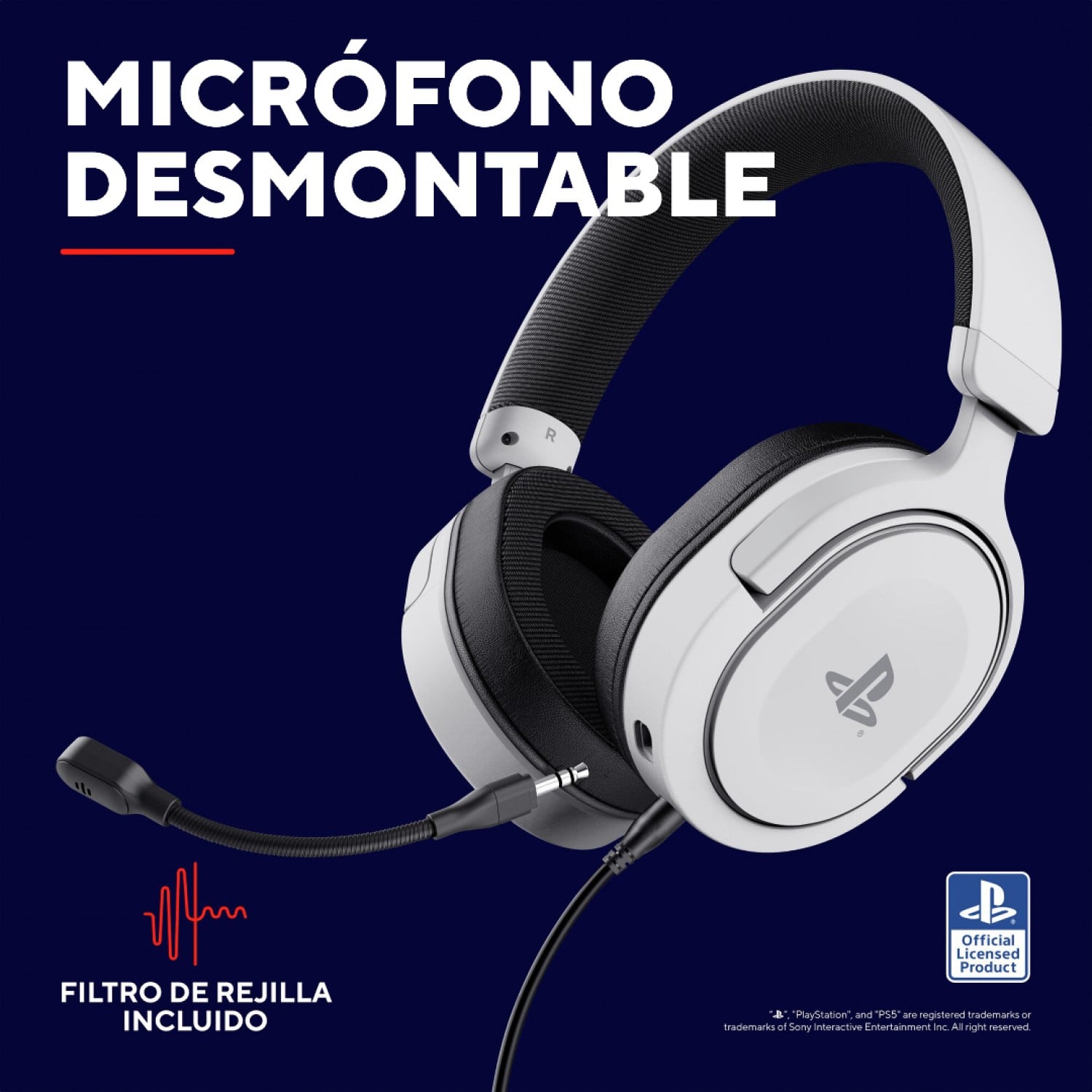 auricular_gamer_trust_forta_ps5_gxt498w - Imagen completa 9