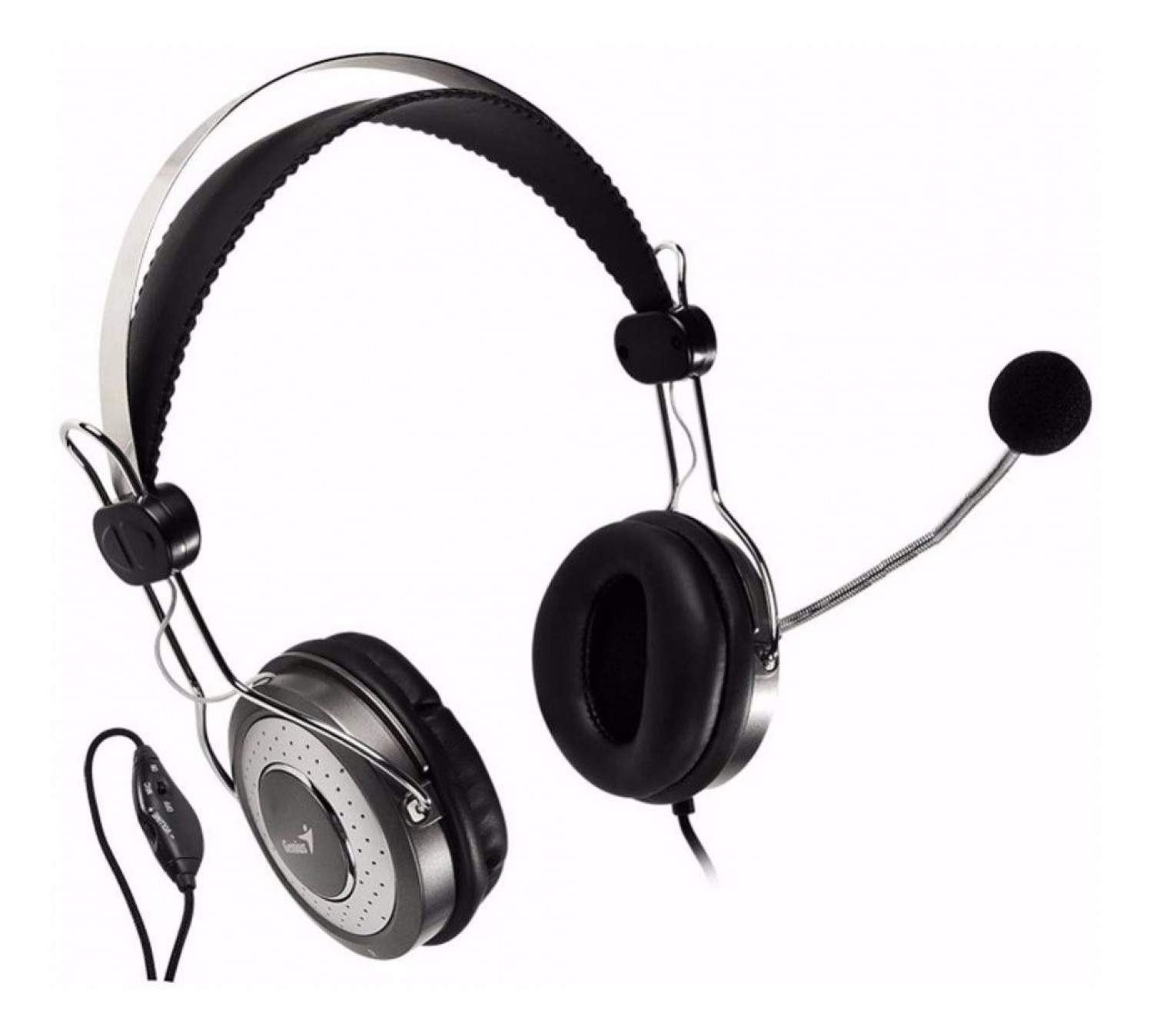auricular___mic_headset_genius_hs_04su_dual_plug - Imagen completa 1