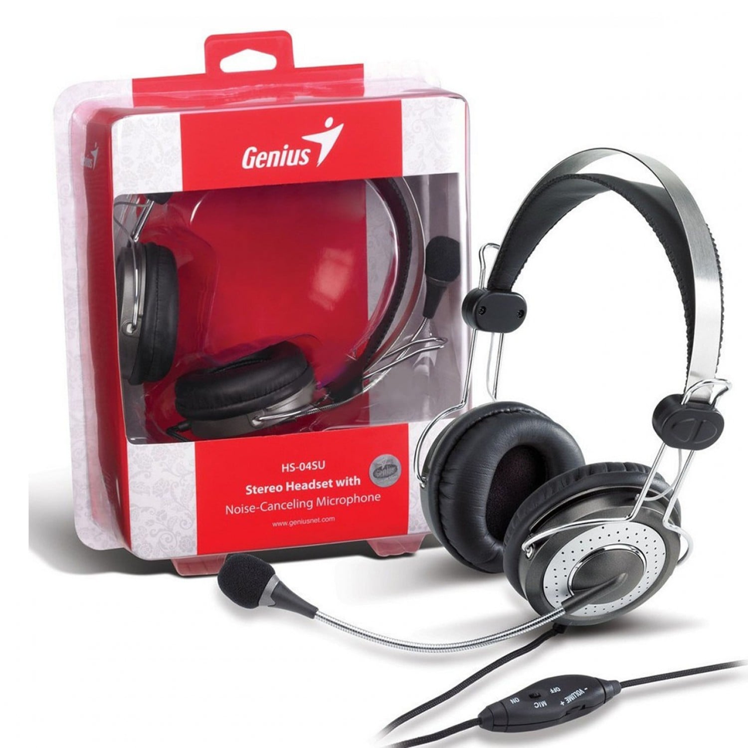 auricular___mic_headset_genius_hs_04su_dual_plug - Imagen completa 2