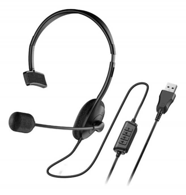 auricular___mic_headset_genius_hs_100u_usb_black - Imagen 2