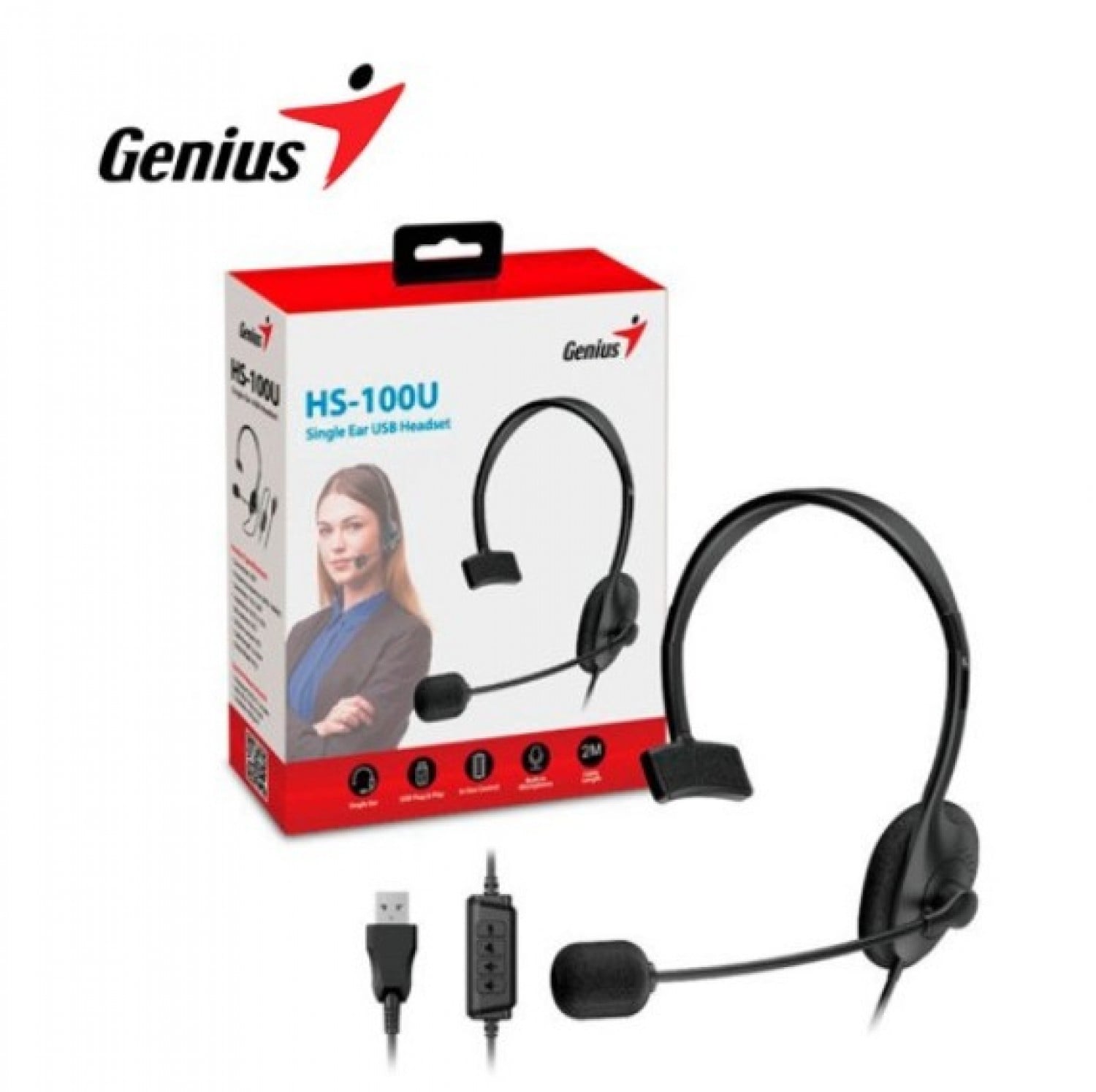 auricular___mic_headset_genius_hs_100u_usb_black - Imagen completa 1