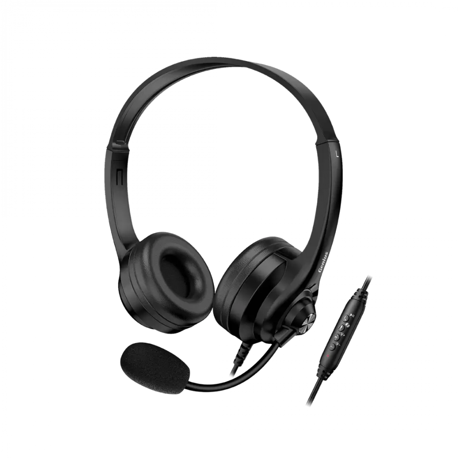 auricular___mic_headset_genius_hs_235u_usb_a_c_black - Imagen completa 1