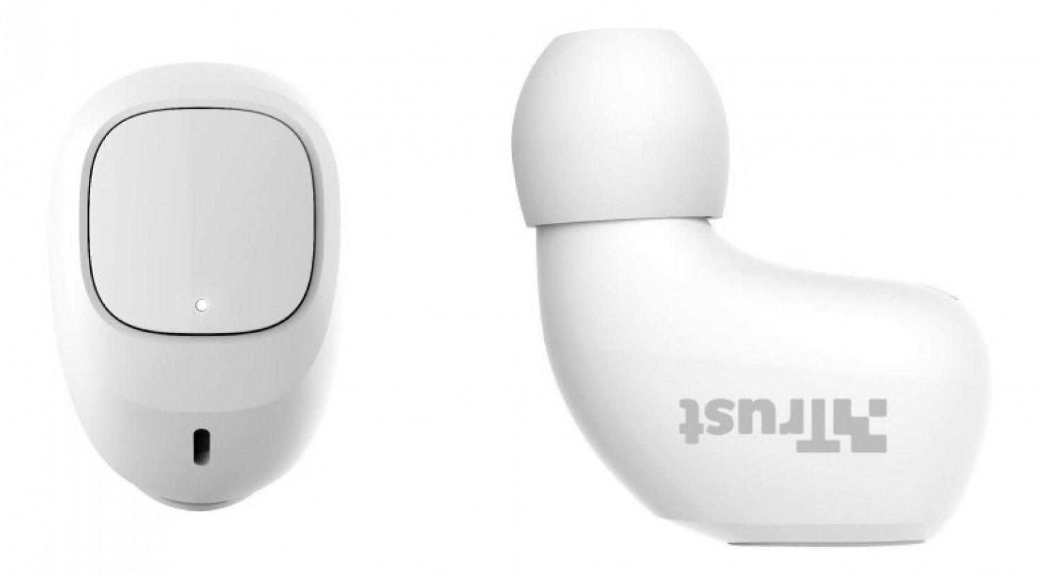auriculares_bluetooth_trust_nika_compact_inalambricos_blanco - Imagen completa 4