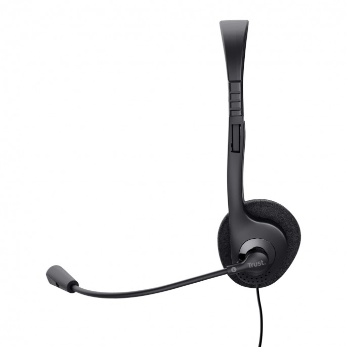 auriculares_trust_primo_ligeros_con_microfono_ajustable_negro - Imagen 4