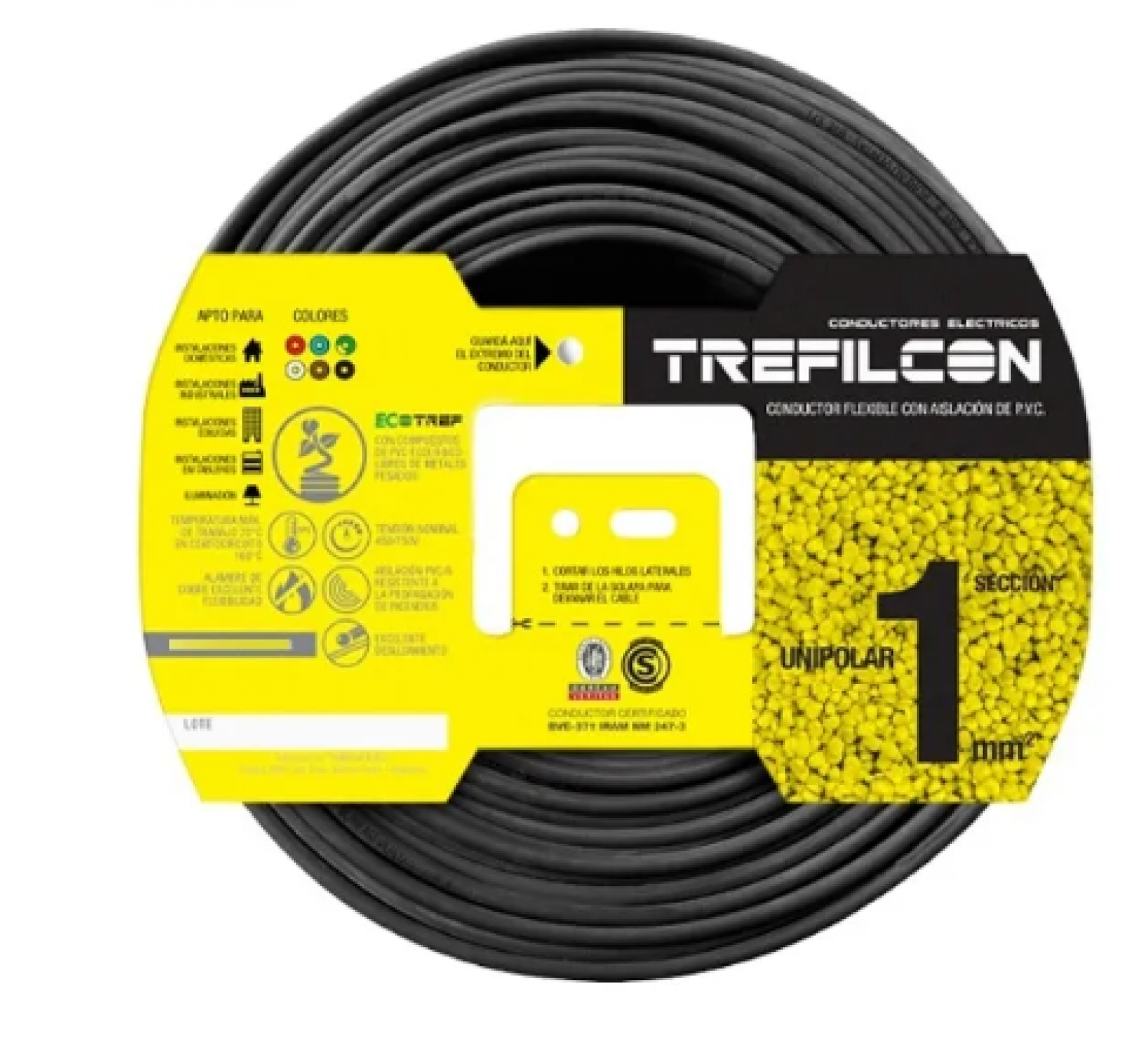 cable_1x1mm_tref_x100mts_negro - Imagen completa 1