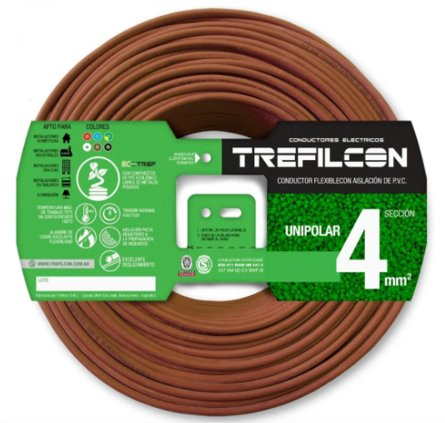 cable_1x4_00_mm_tref_x_100_m_marron - Imagen completa 1