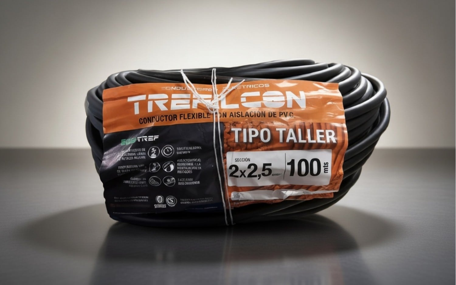 cable_tpr_2x2_5mm_tref_x100mts_pvc_negro - Imagen completa 1