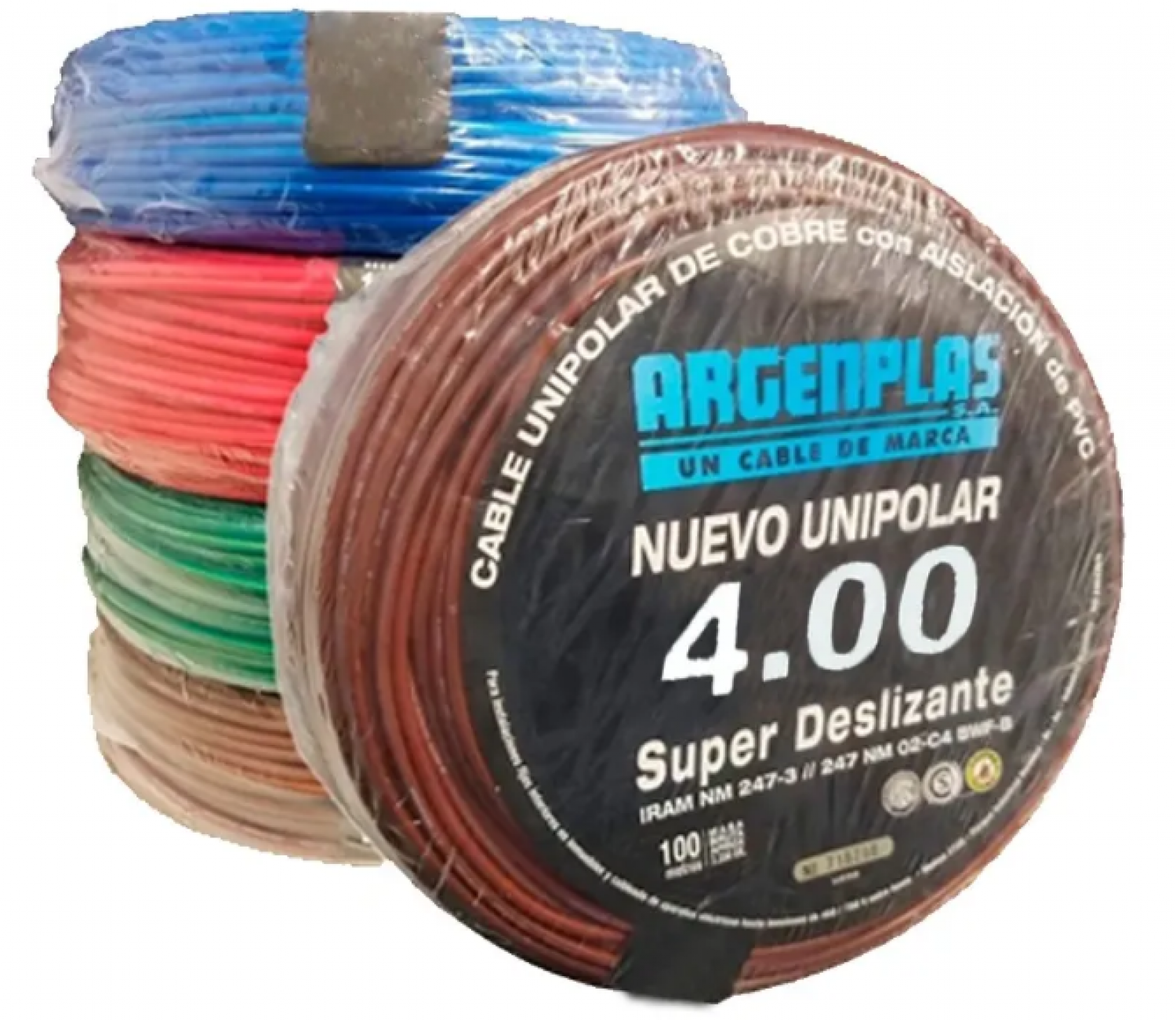 cable_unipolar_4mm_marron_x1mt___argenplas - Imagen completa 1