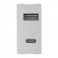 cargador_usb_a_y_usb_c_pd_qc_20_w_2_tomas___1_modulo_blanco_abb - Miniatura 1