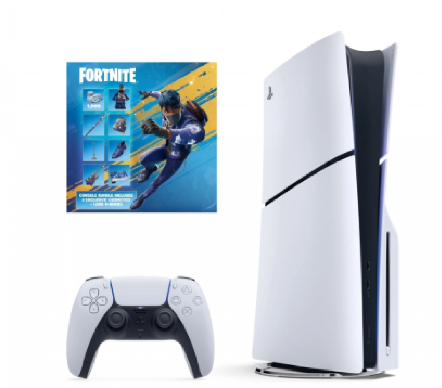 consola_playstation_ps5_slim_1tb_fortnite_c_lectora - Imagen completa 2