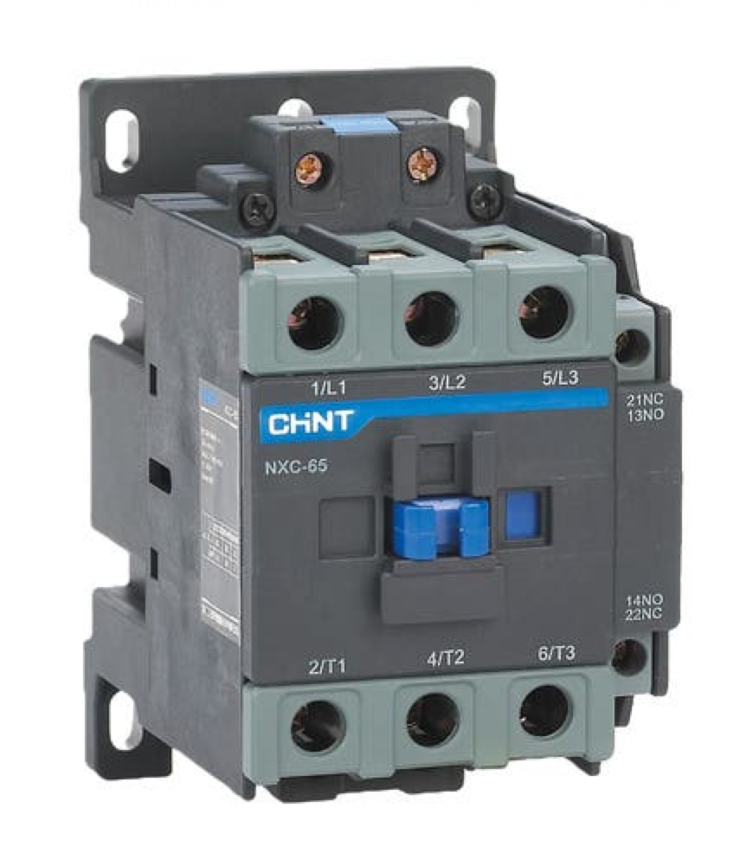 contactor_chint_nxc_40___in_40a___3_polos___aux__1na_1nc___bob__24vca - Imagen completa 1