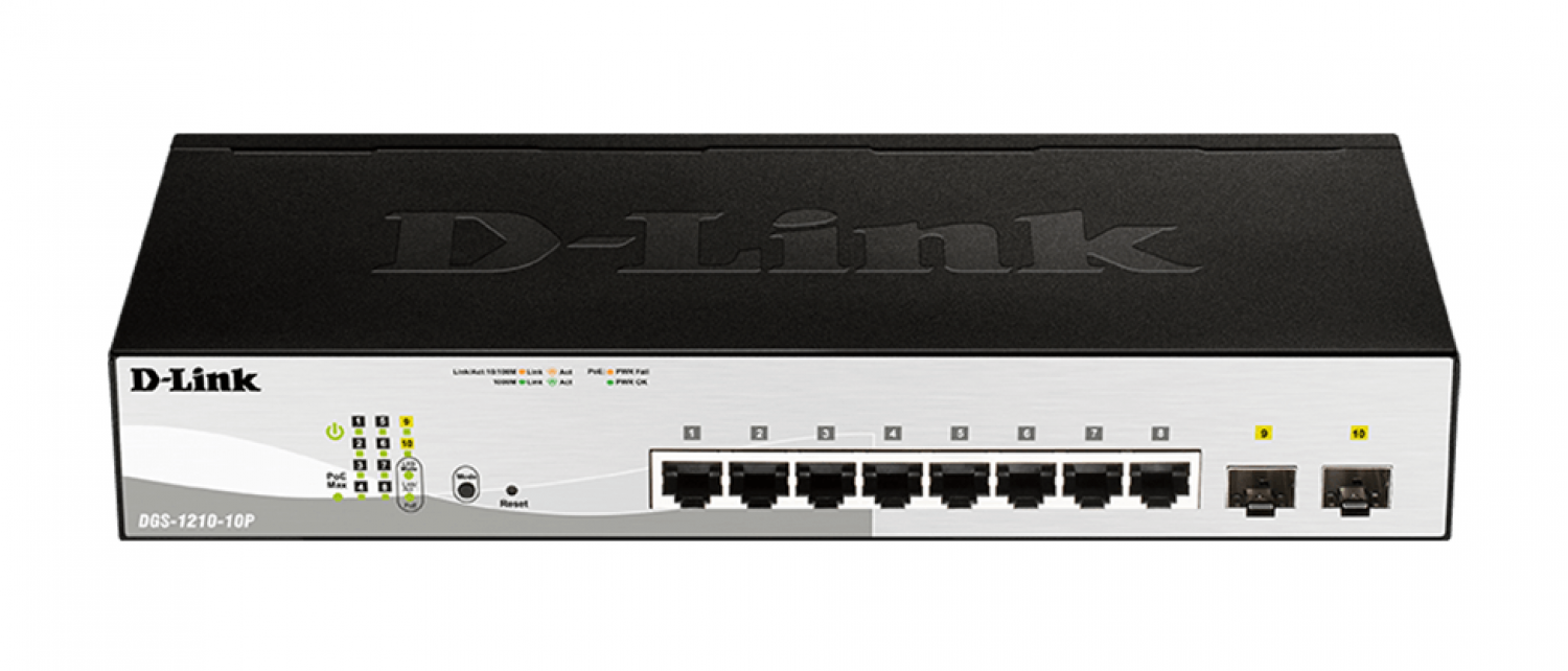 d_link_switch_dgs_1210_10p_8_port_gigabit_2_ports_sfp_poe_ - Imagen completa 3
