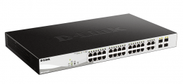 d_link_switch_dgs_1210_28p_24_10_100_1000base_t_poe_4_100_1000 - Miniatura 1