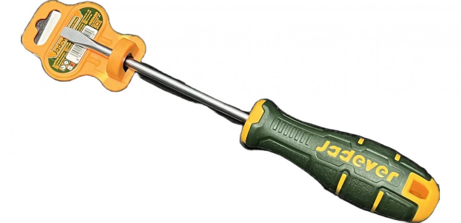 destornillador_plano_conico_sl6_5___punta_magnetica___6_5mm_x_125mm___vastago_redondo__6mm___mango_ergonomico - Imagen completa 2