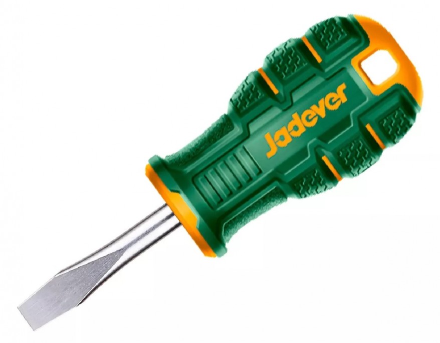 destornillador_plano_conico_sl6_5___punta_magnetica___6_5mm_x_38mm___vastago_redondo__6mm___mango_ergonomico - Imagen 1