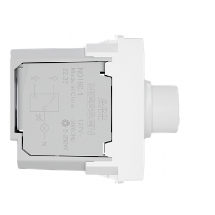 dimmer_230vca_rotativo_resistivo___1_modulo_blanco_abb - Imagen 2