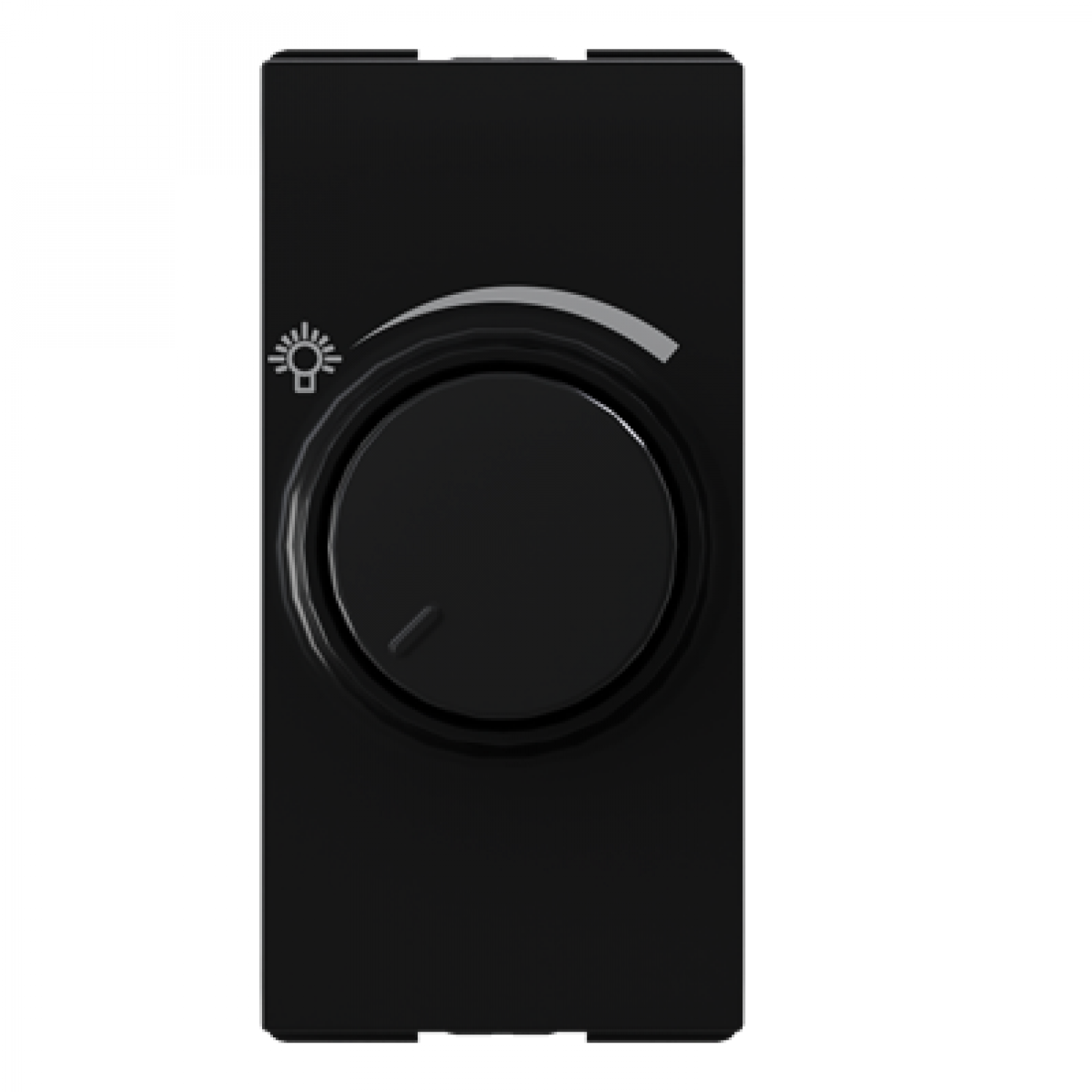 dimmer_230vca_rotativo_resistivo___1_modulo_negro_abb - Imagen completa 1