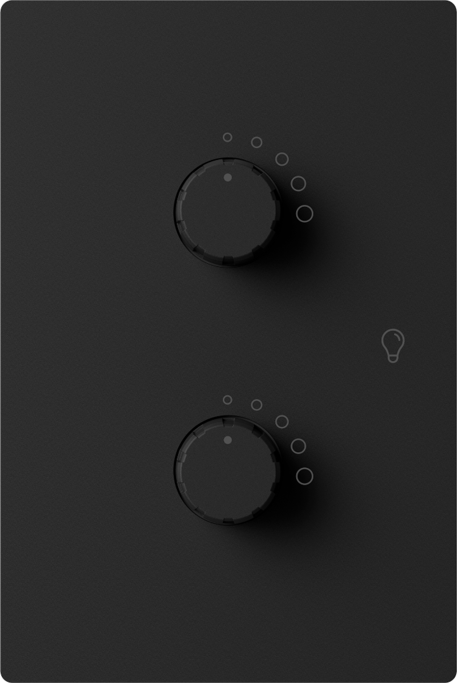 dimmer_led_doble_milan_negro_macroled - Imagen completa 1