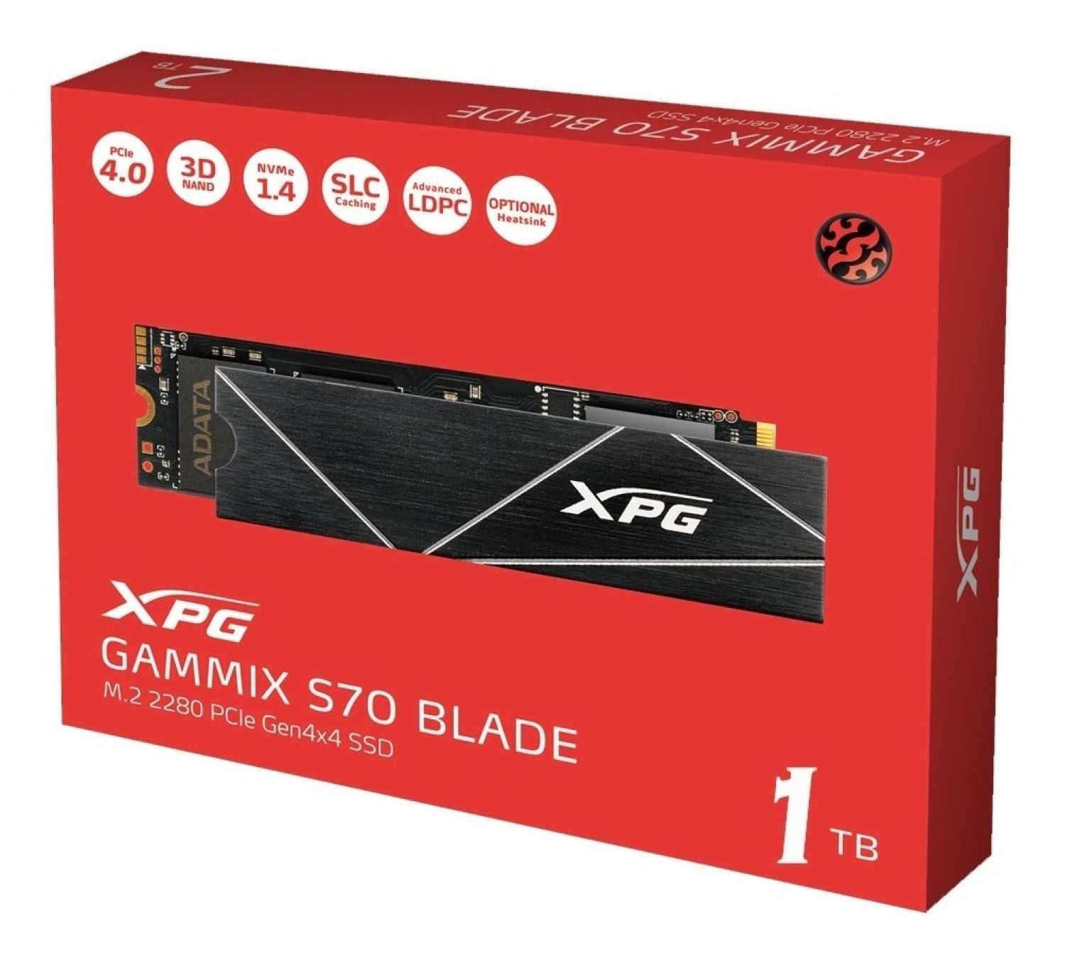 disco_ssd_m_2_1tb_adata_xpg_gammix_s70_blade_nvme_4x4 - Imagen completa 2