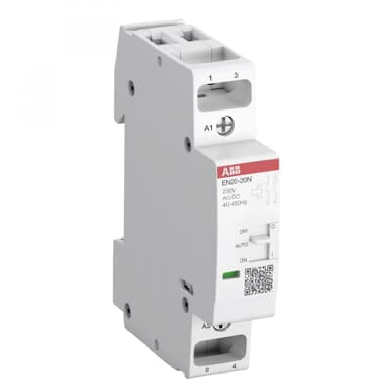 en20_20n_01_contactor_en_20a__2na__24vca_vcc_con_mando_manual__1_modulo - Imagen completa 1