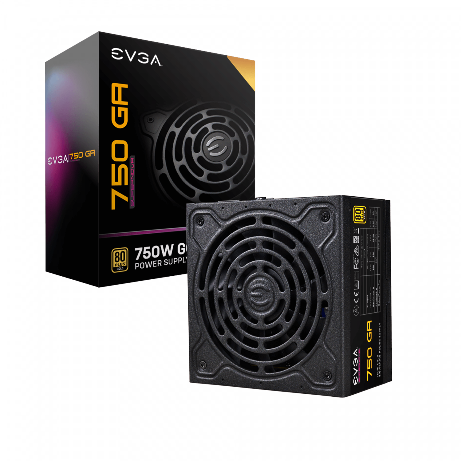 fuente_gamer_evga_750w_supernova_gold_modular - Imagen completa 1