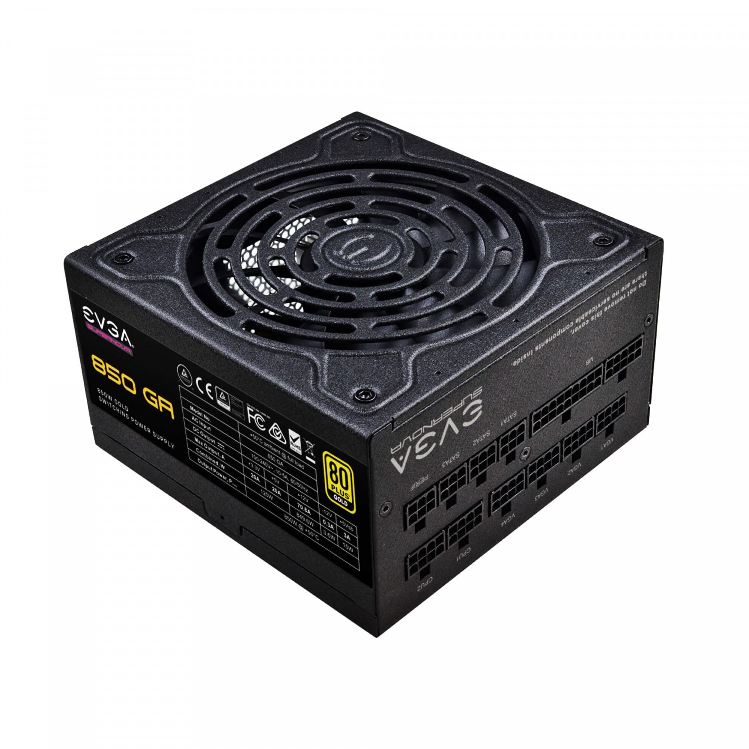 fuente_gamer_evga_850w_supernova_gold_modular - Imagen completa 3