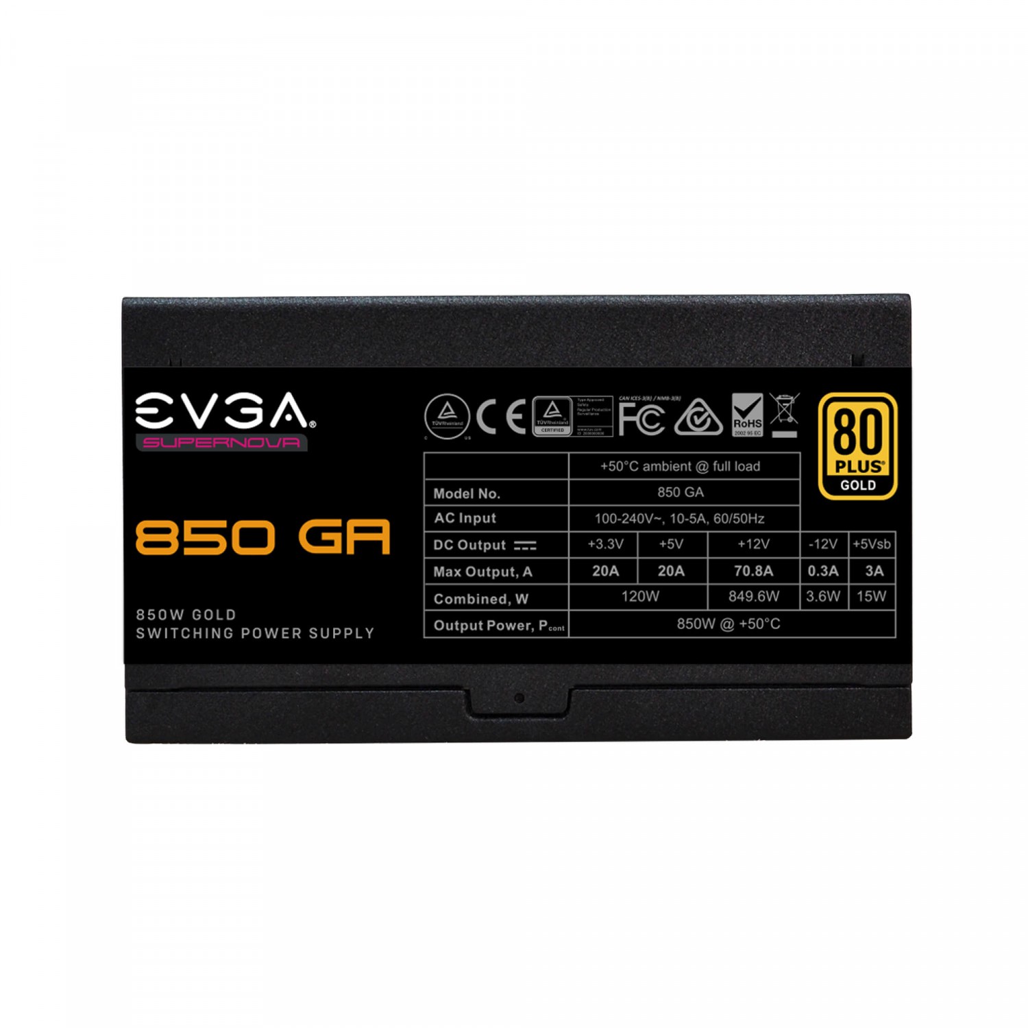 fuente_gamer_evga_850w_supernova_gold_modular - Imagen completa 6