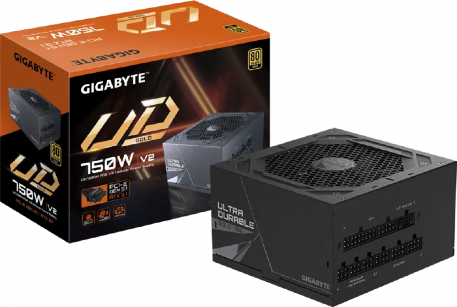 fuente_gamer_gigabyte_750w_80_v2_gold_modular - Imagen completa 1