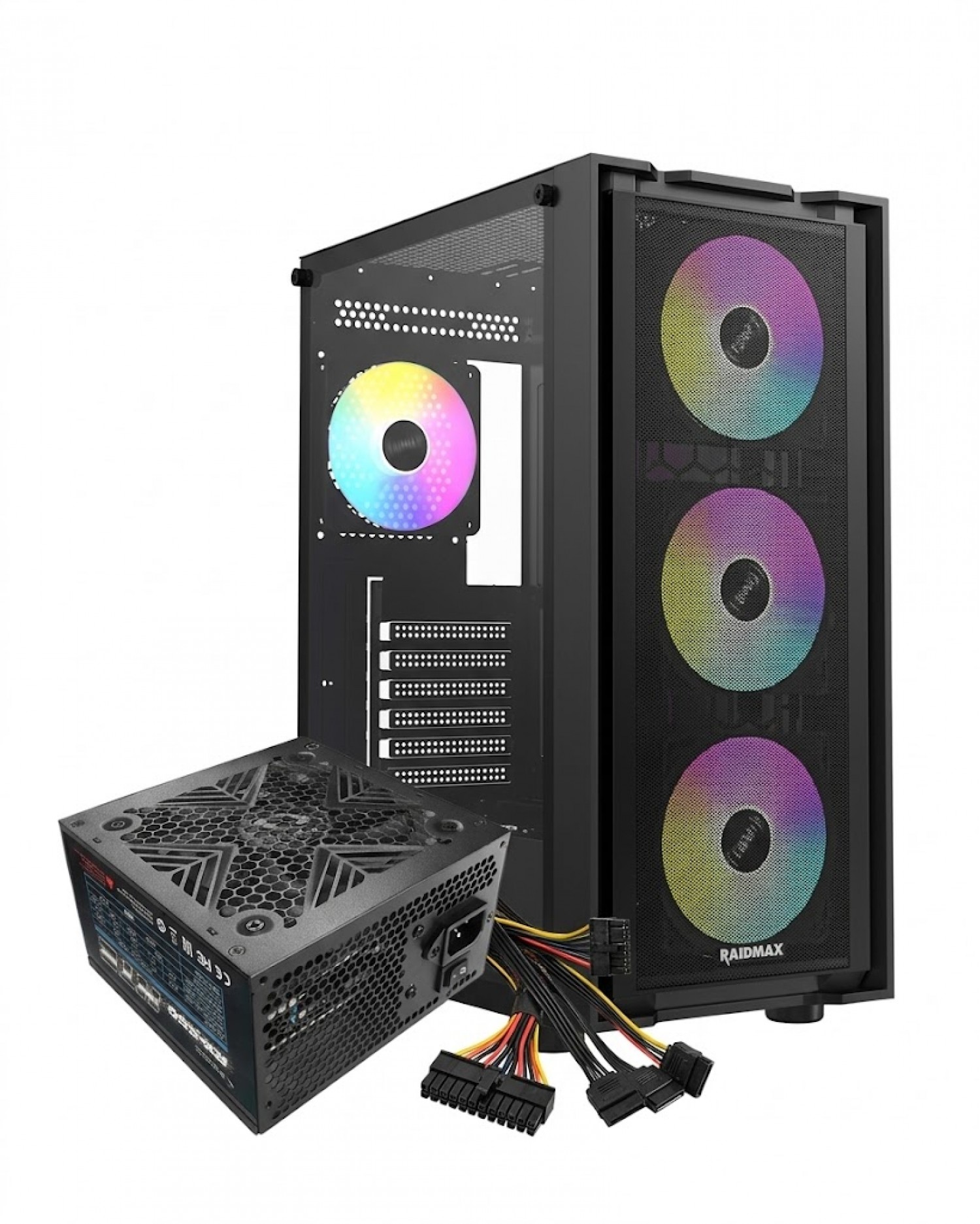 gabinete_550w_raidmax_vector_v216_rgb_tg - Imagen completa 1